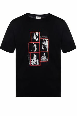 Logo-printed t-shirt, zdjęcie 1 Logo-printed t-shirt od Saint Laurent